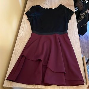 Size small lace top dress